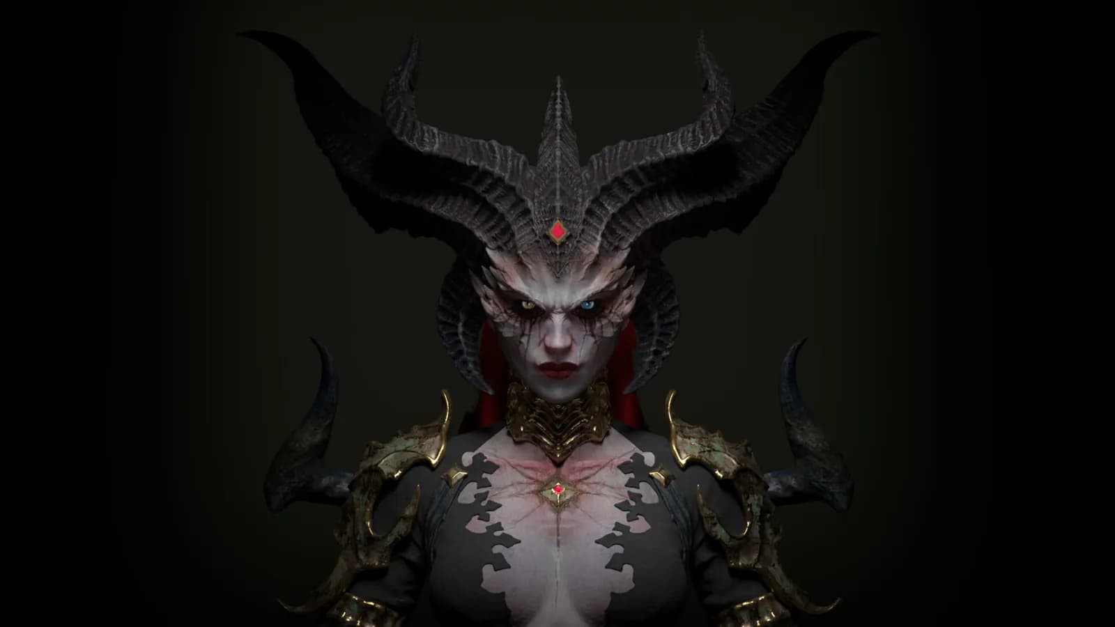 STL - Lilith, Reina Demonio render 3