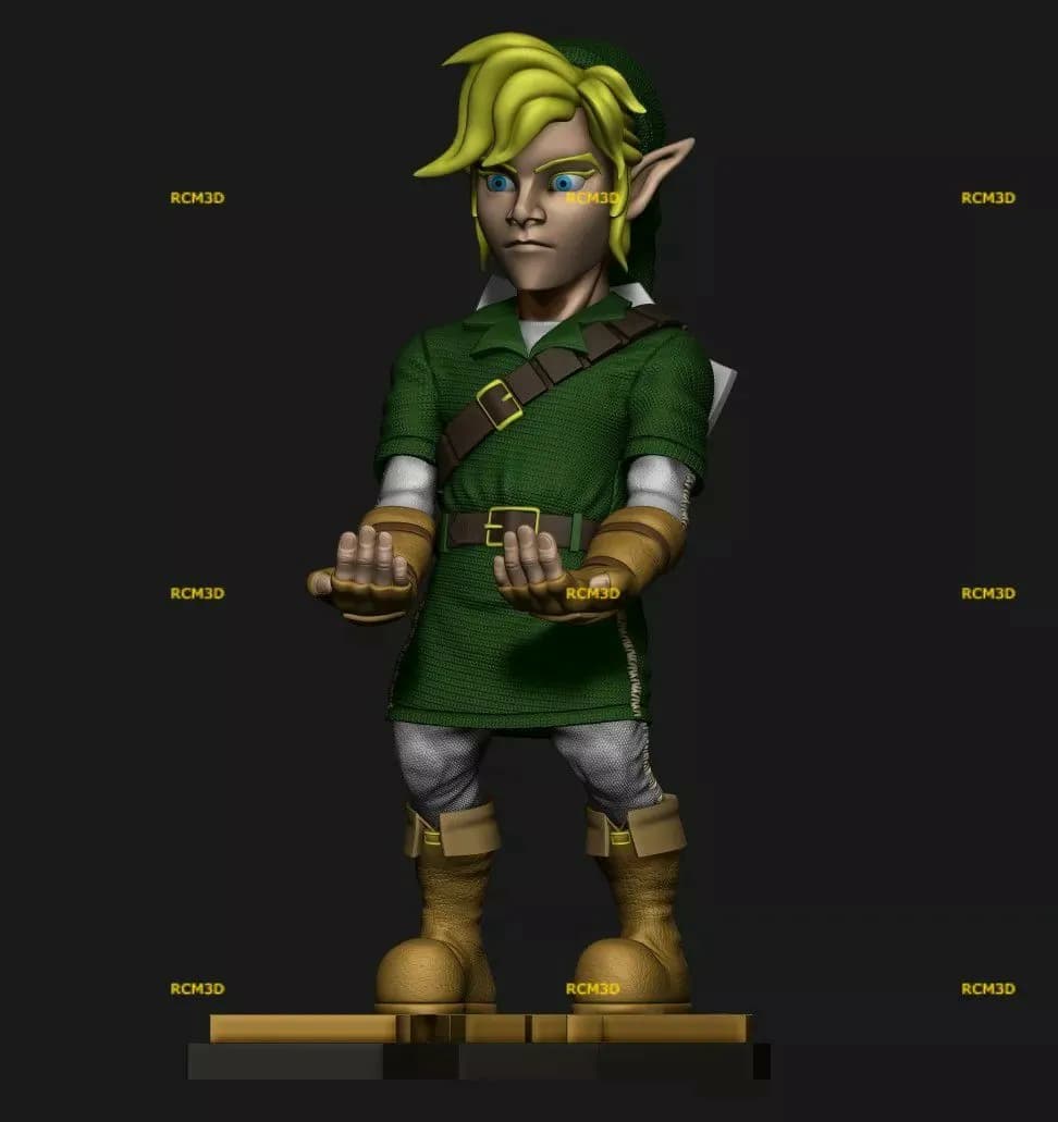 STL - Link de The Legend of Zelda