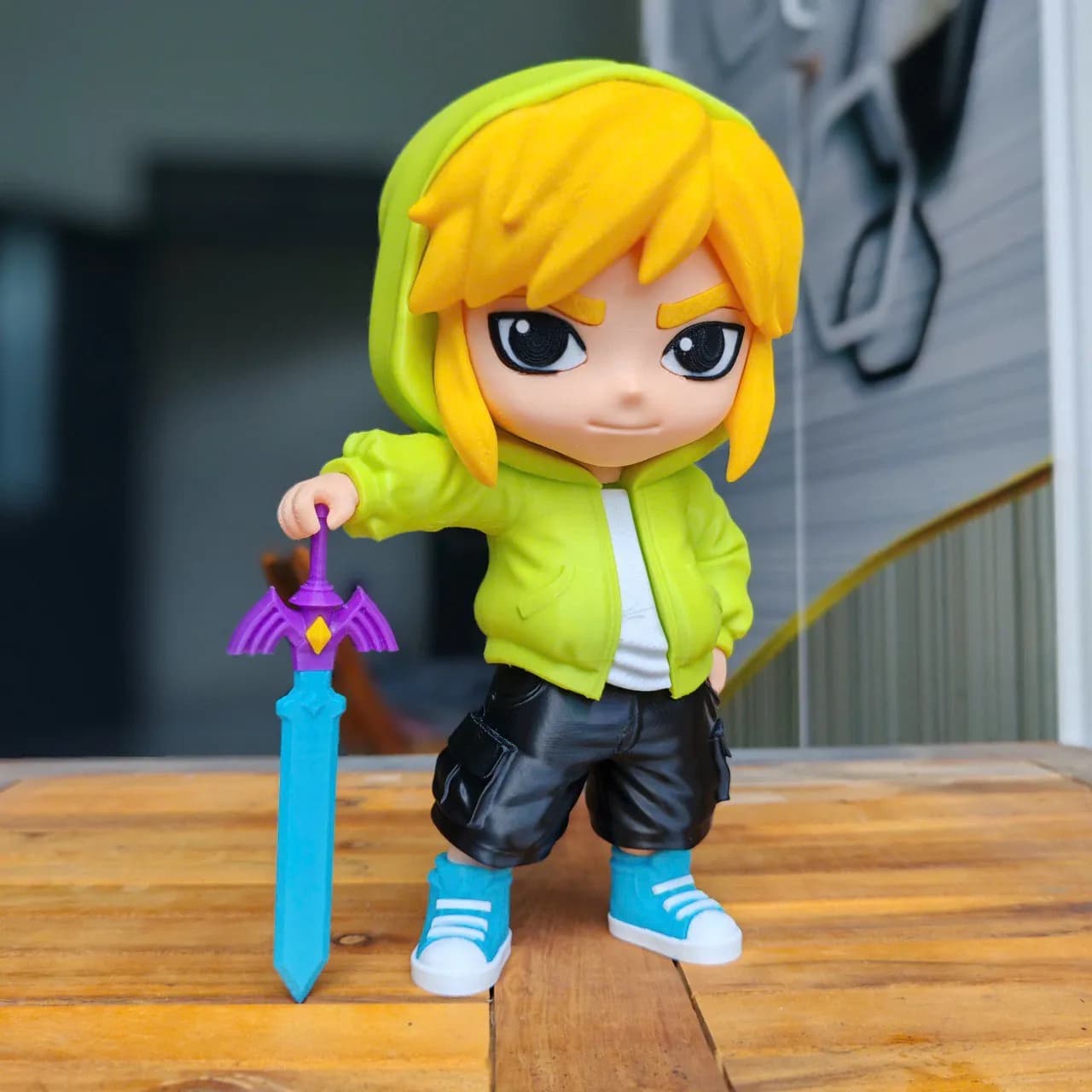 STL - Link estilo urbano con espada