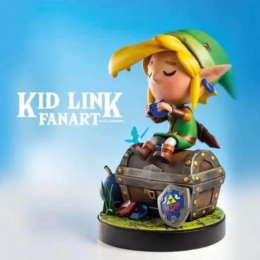 STL - Link Niño de The Legend of Zelda render 3