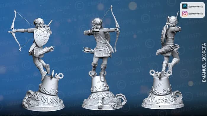 STL - Link the Legend of Zelda