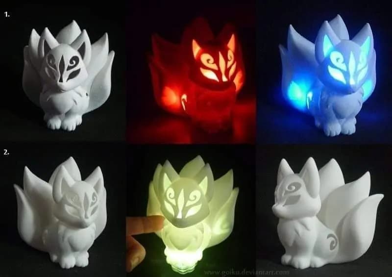STL - Linterna Kitsune