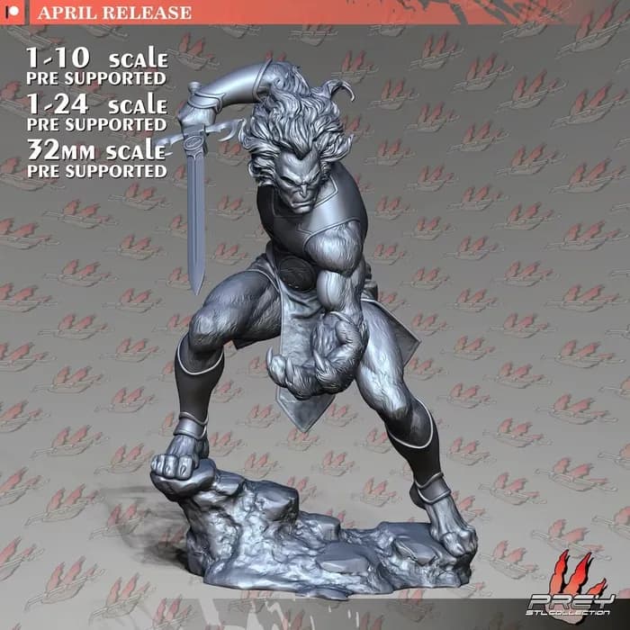 STL - Lion O de Thundercats