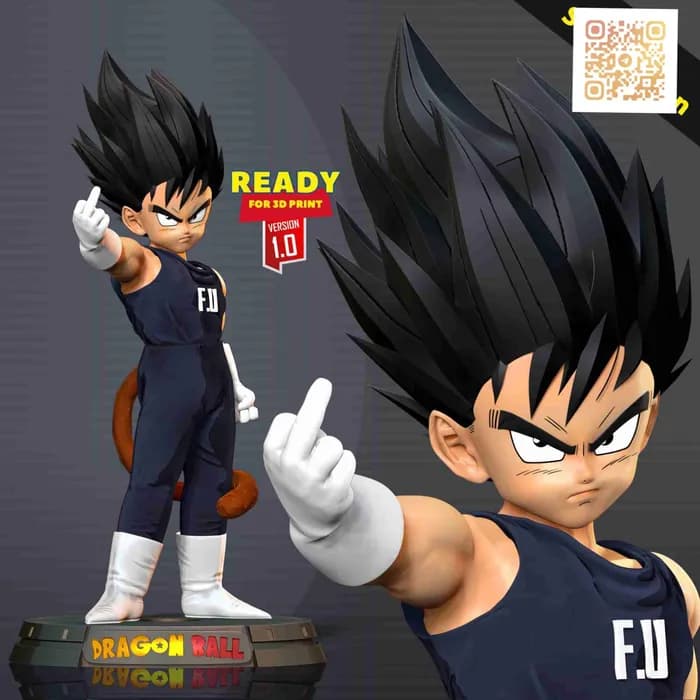 STL - little prince vegeta