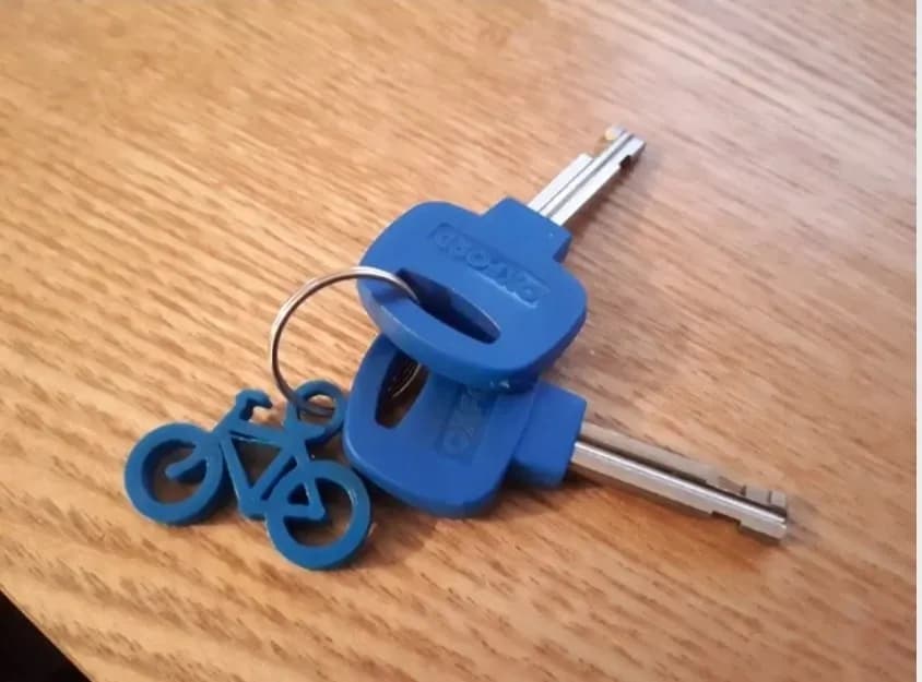 STL - Llavero Bicicleta para Llave