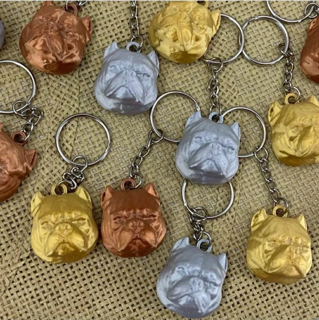 STL - Llavero Bulldog