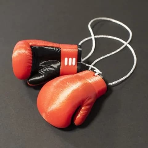 STL - Llavero de guantes de boxeo