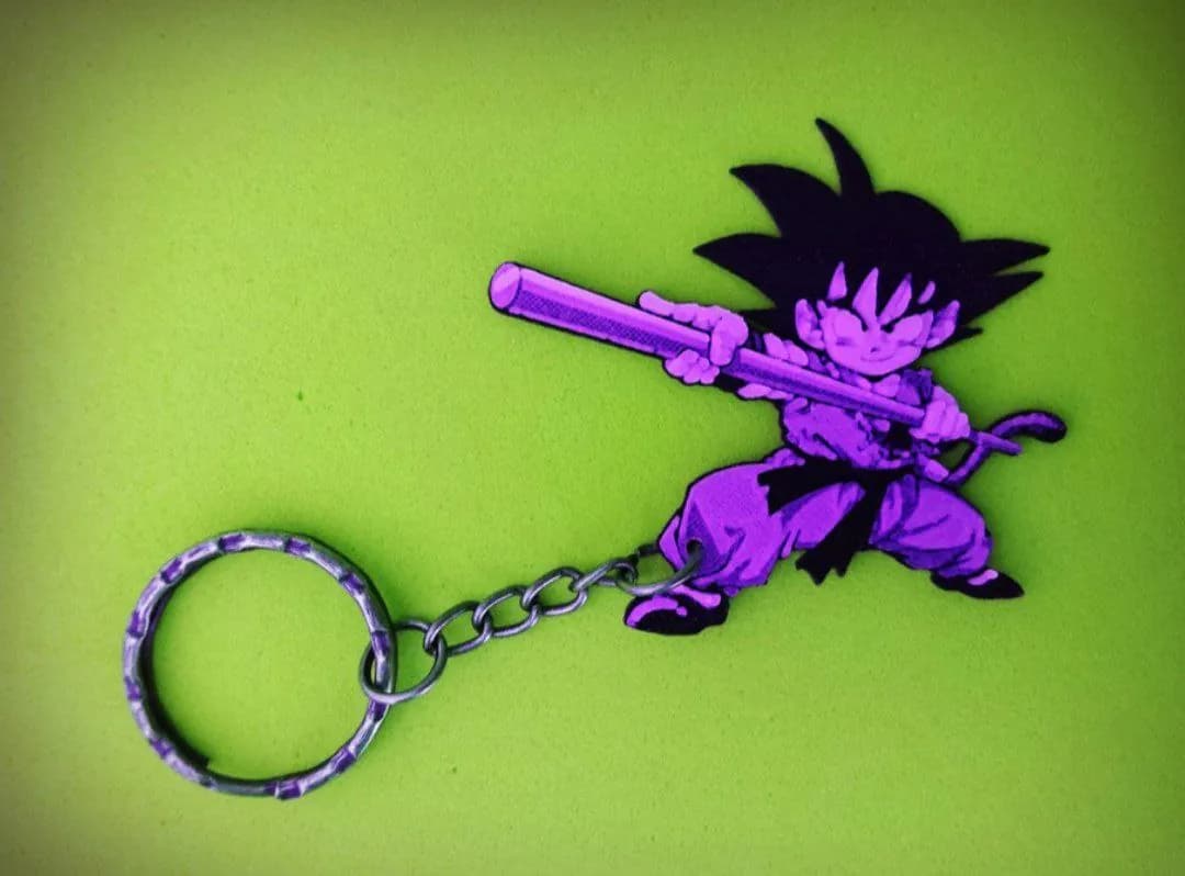 STL - llavero de Son Goku niño