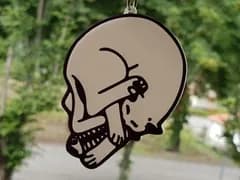 STL - Llavero Gato Calavera