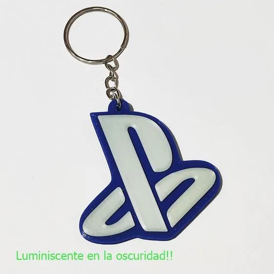 STL - Llavero Playstation Luminiscente