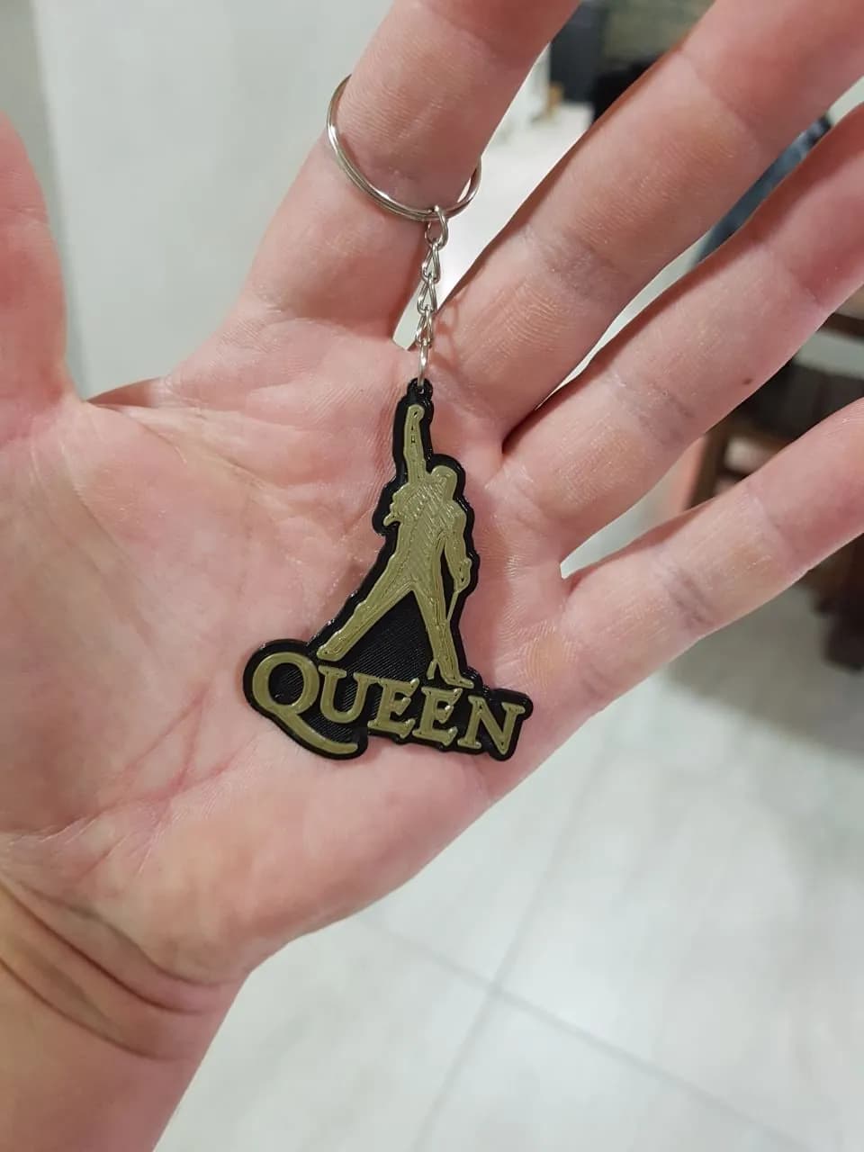 STL - llavero Queen