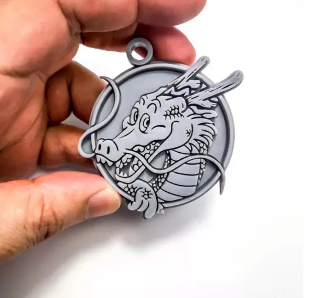 STL - Llavero Shenlong