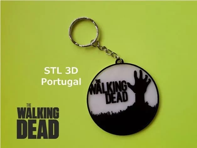 STL - llavero The Walking Dead