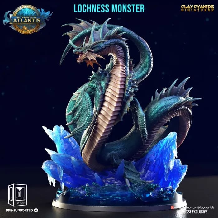 STL - lochness monster