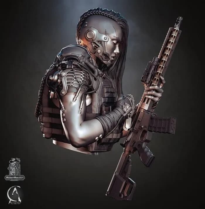 STL - lock n load bust