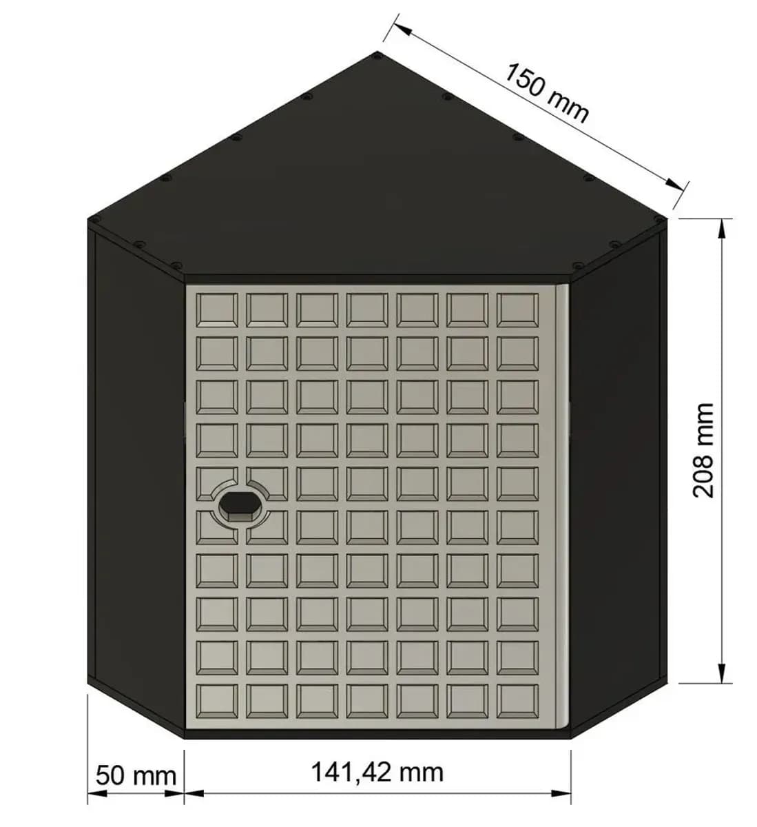 STL - Locker De Esquina