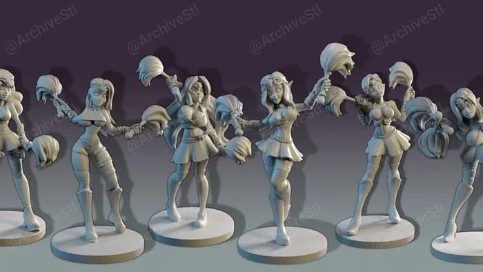 STL - loec's half elf priestesses