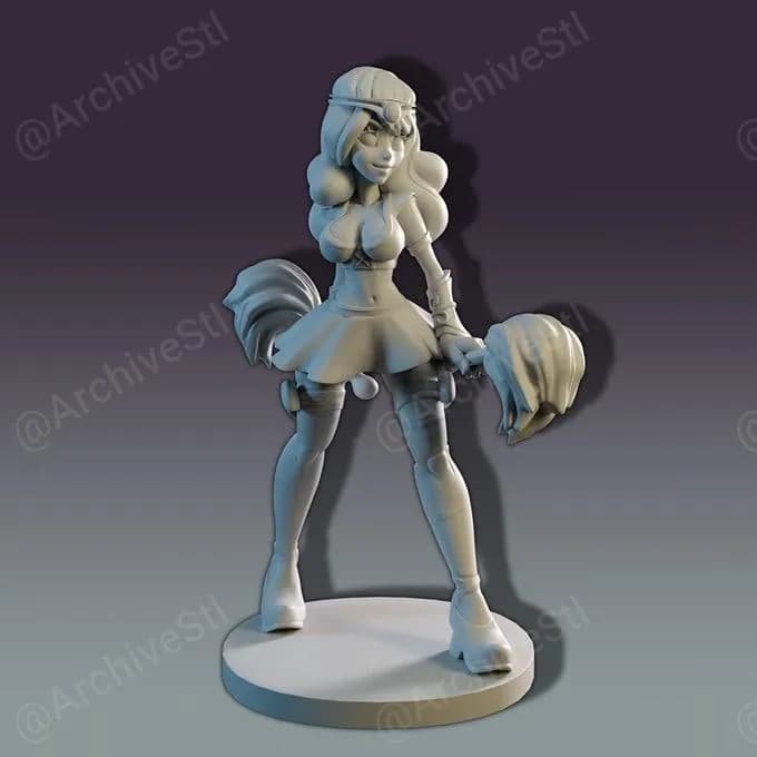 STL - loec's half elf priestesses render 2