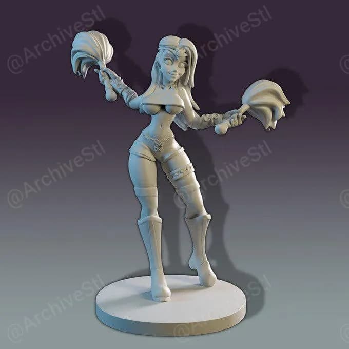 STL - loec's half elf priestesses render 4