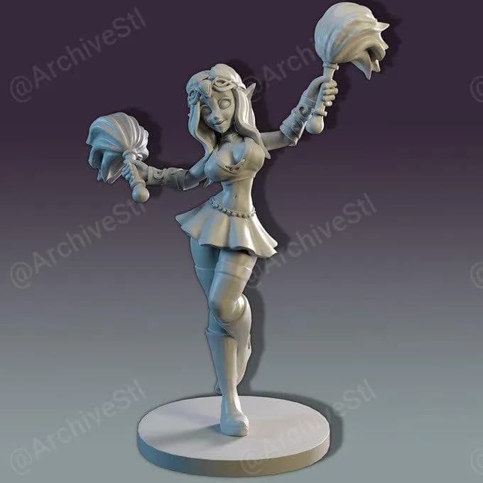 STL - loec's half elf priestesses render 5