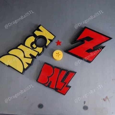 STL - Logo Dragon Ball Z