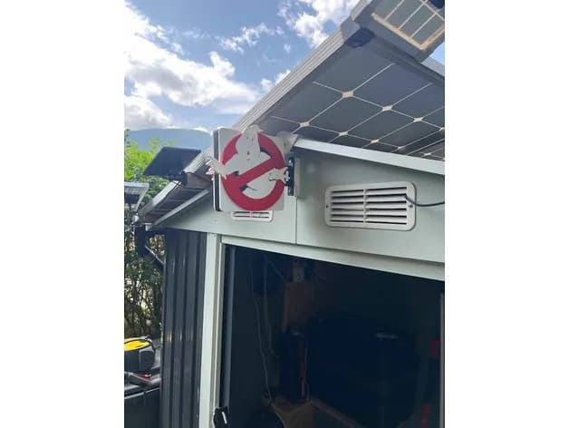 STL - Logo Ghostbusters LED