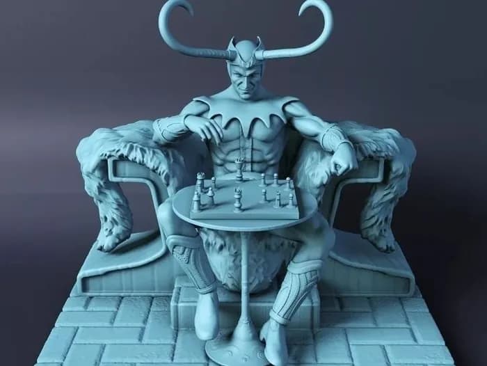 STL - loki playing chess