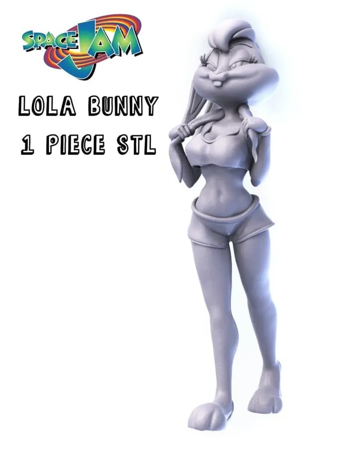 STL - Lola Bunny Space Jam