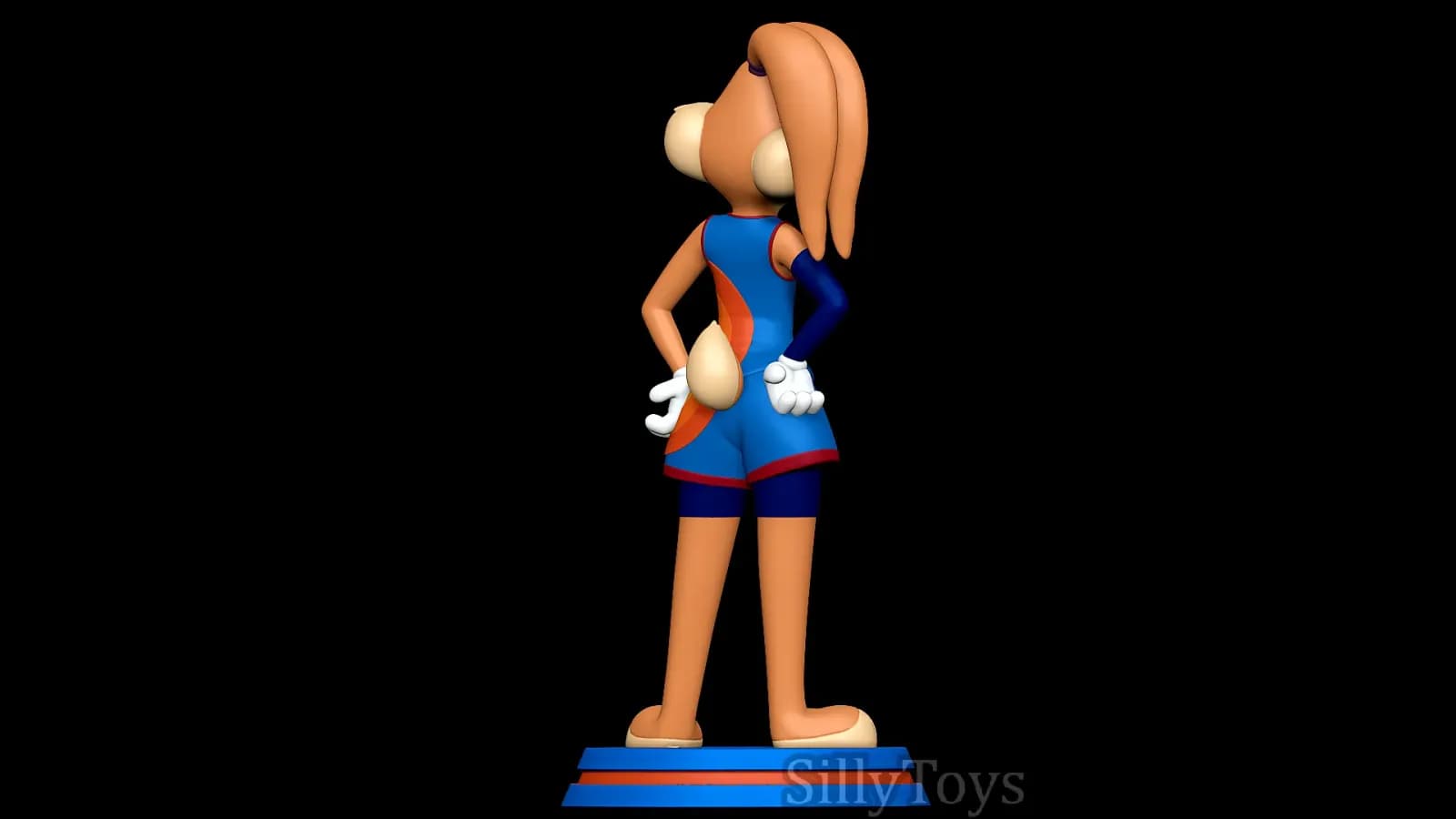 STL - Lola Bunny Space Jam 2 render 2