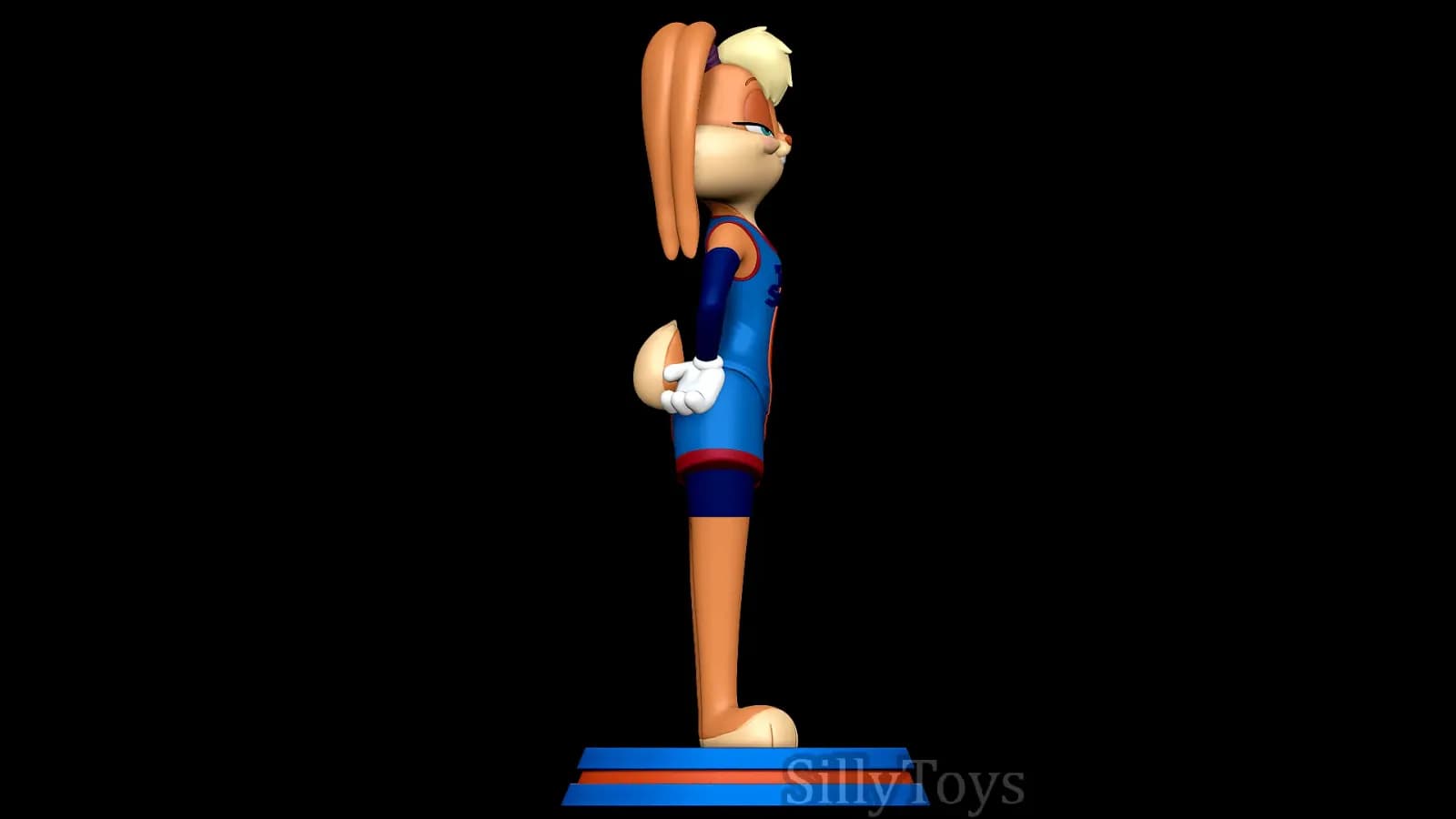 STL - Lola Bunny Space Jam 2 render 3