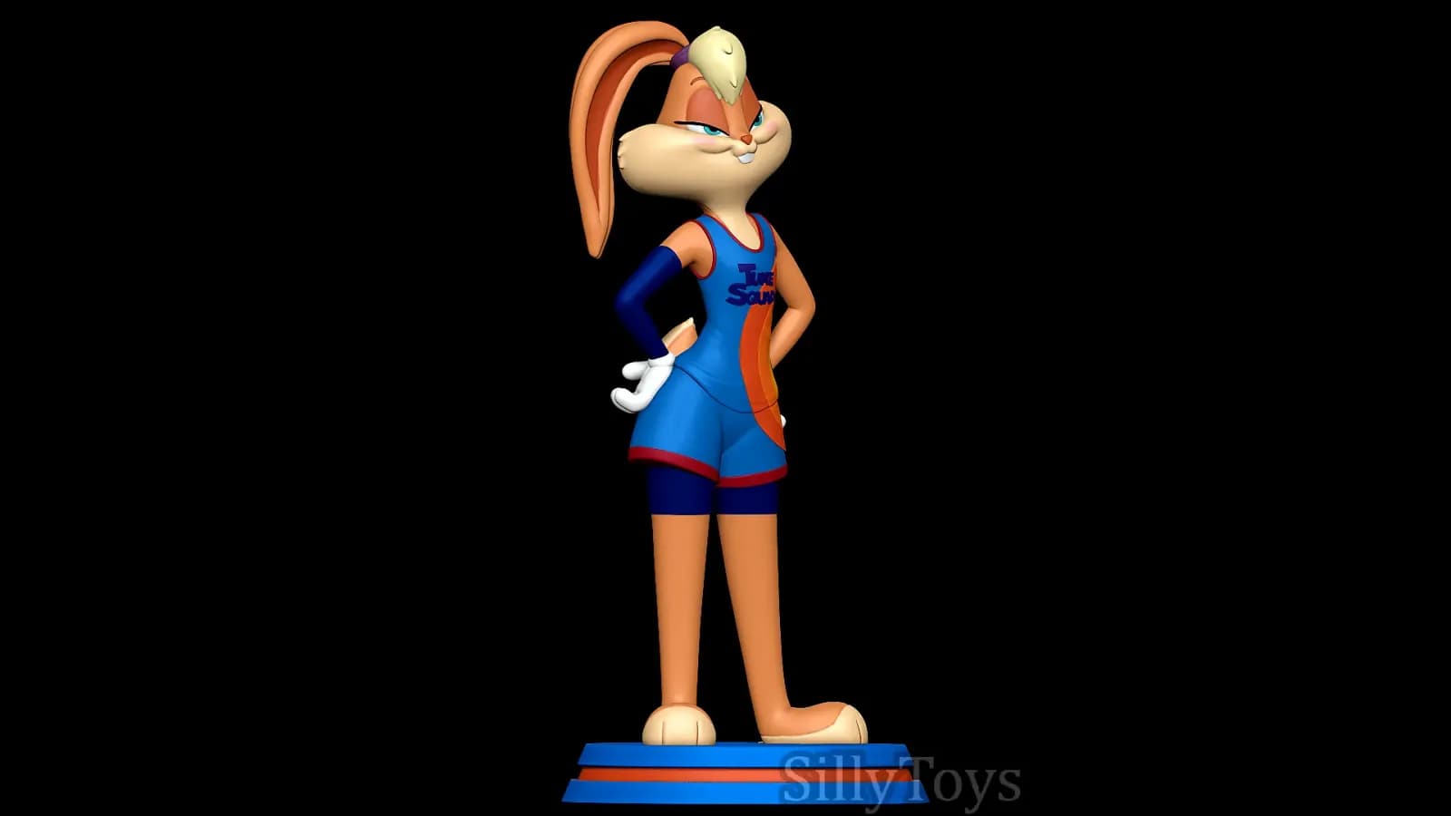 STL - Lola Bunny Space Jam 2 render 4
