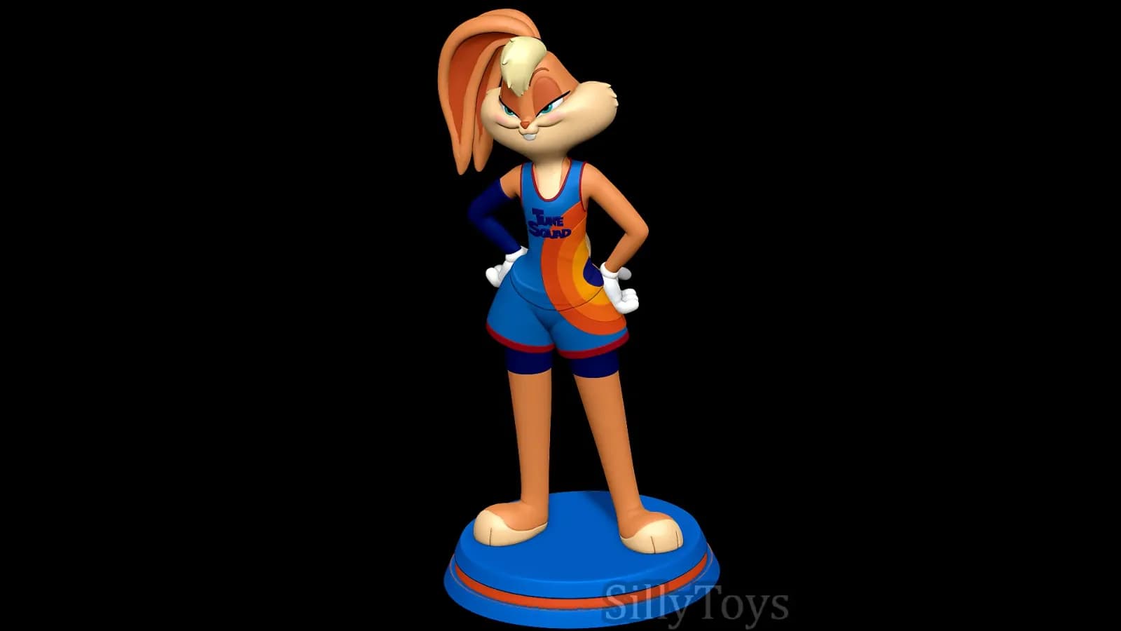 STL - Lola Bunny Space Jam 2 render 5