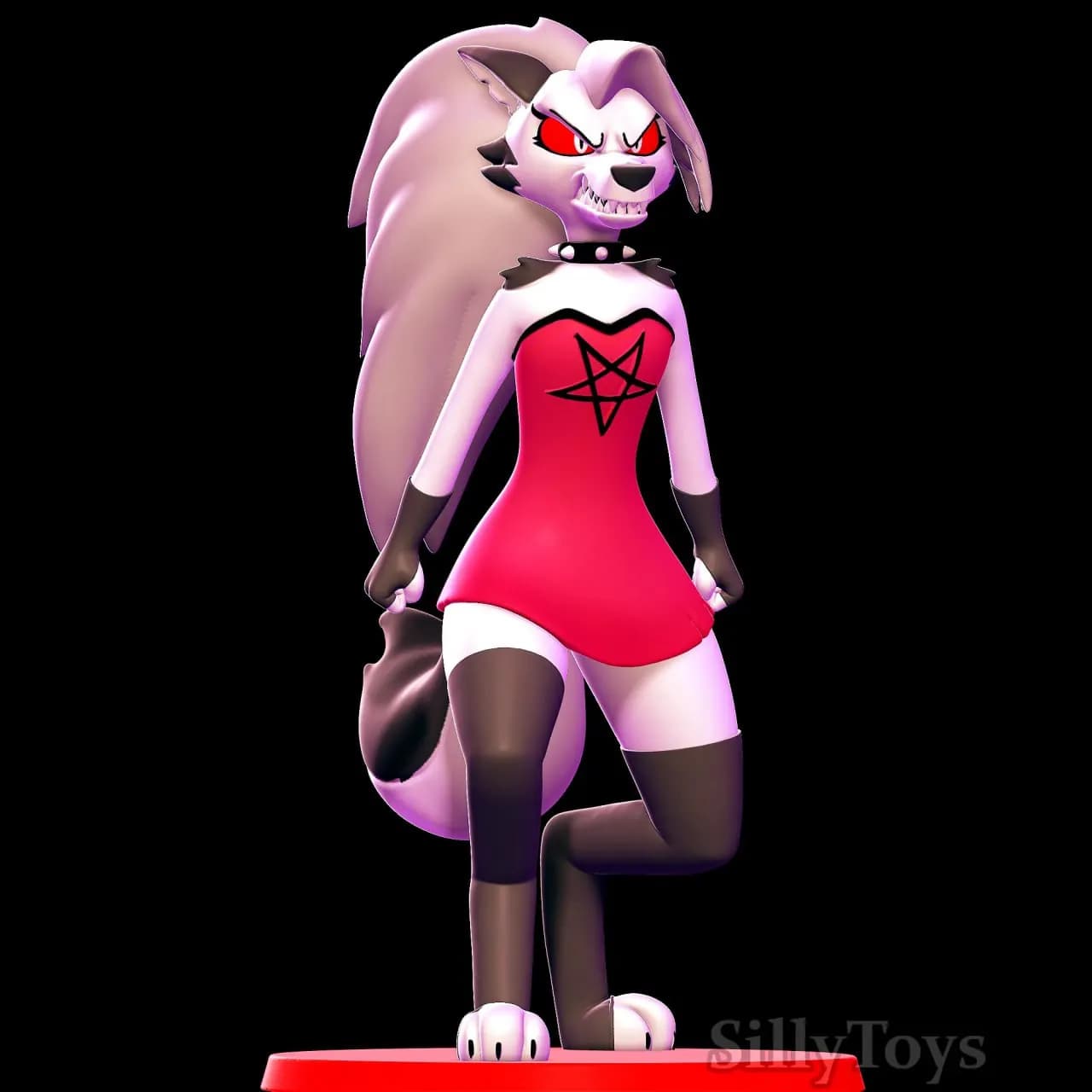 STL - Loona Helluva Boss figura furra