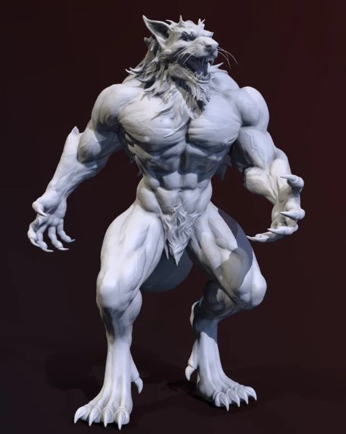 STL - loup garou