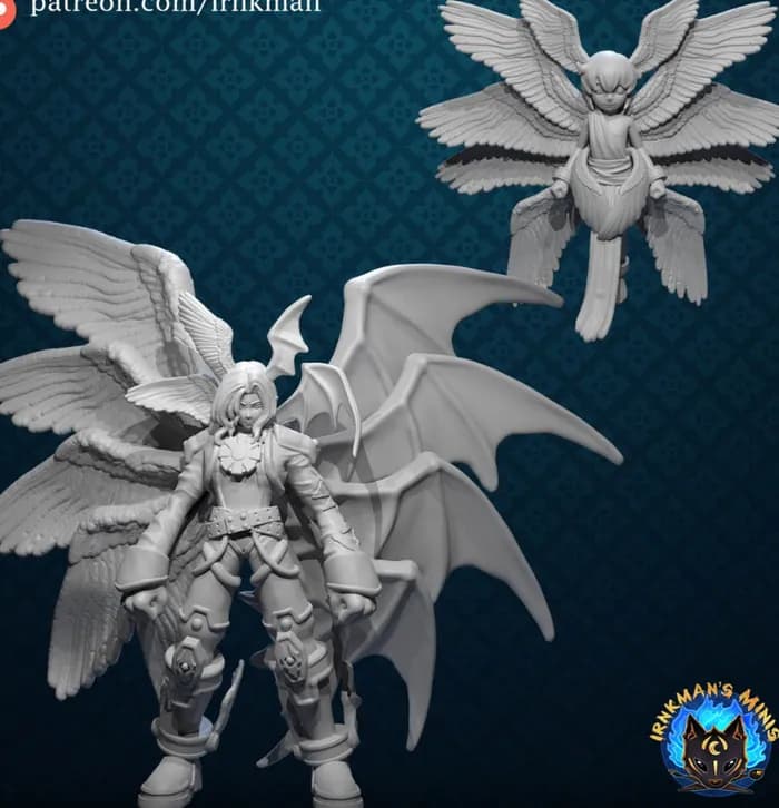 STL - lucemon & lucemon fm irnkman