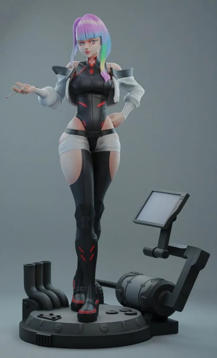 STL - Lucy Cyberpunk Edgerunners