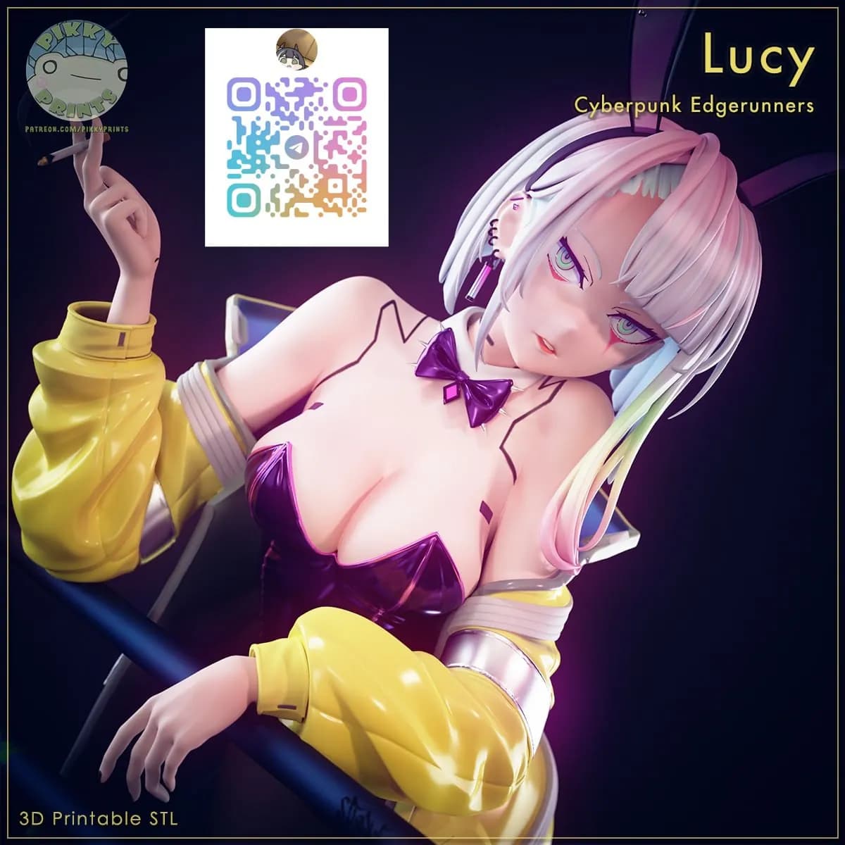 STL - Lucy Cyberpunk Edgerunners 2