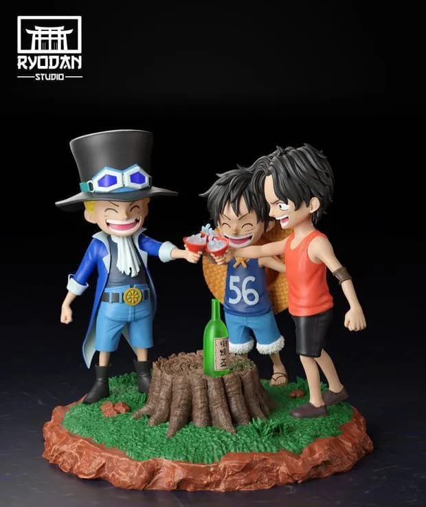 STL - luffy ace & sabo one piece