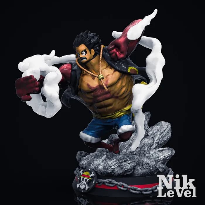 STL - luffy gear 4 kong by niklevel