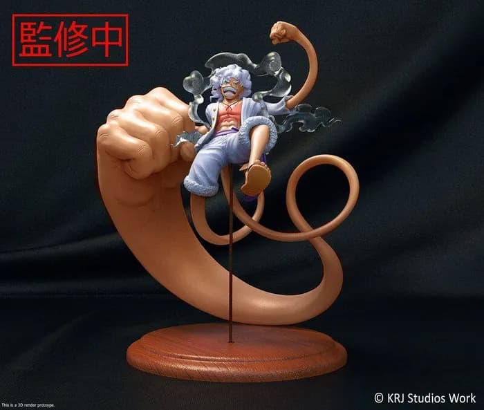 STL - Luffy Gear 5 Figura de Acción