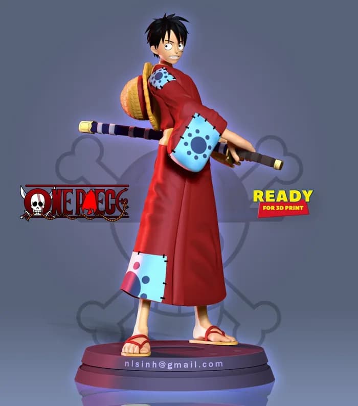 STL - luffy pirate warriors