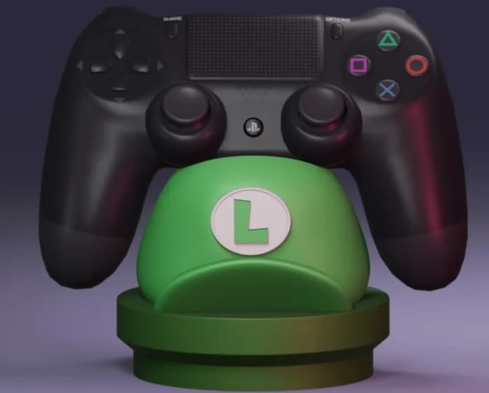 luigi joystick holder