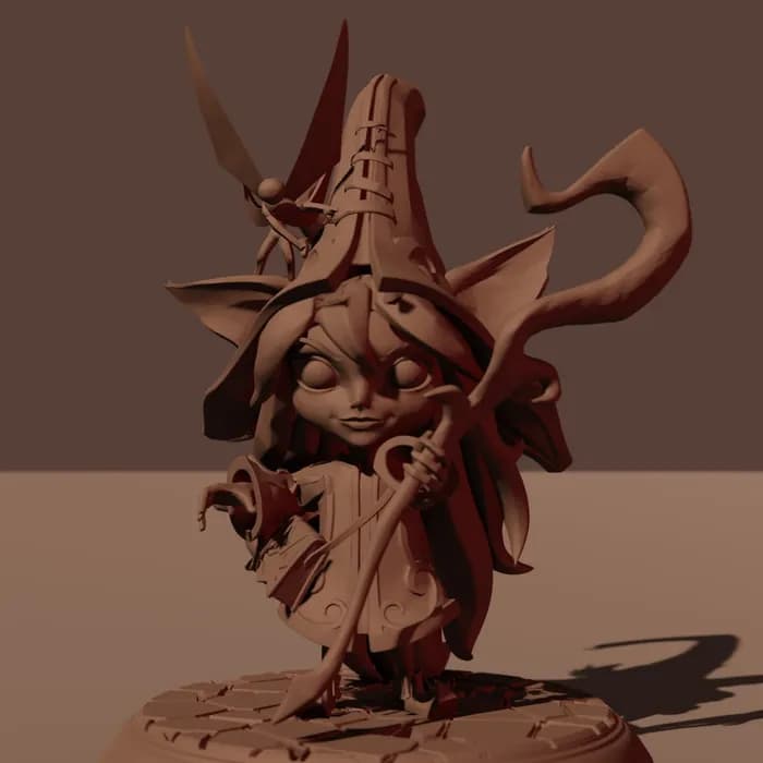 STL - lulu the fae sorceress