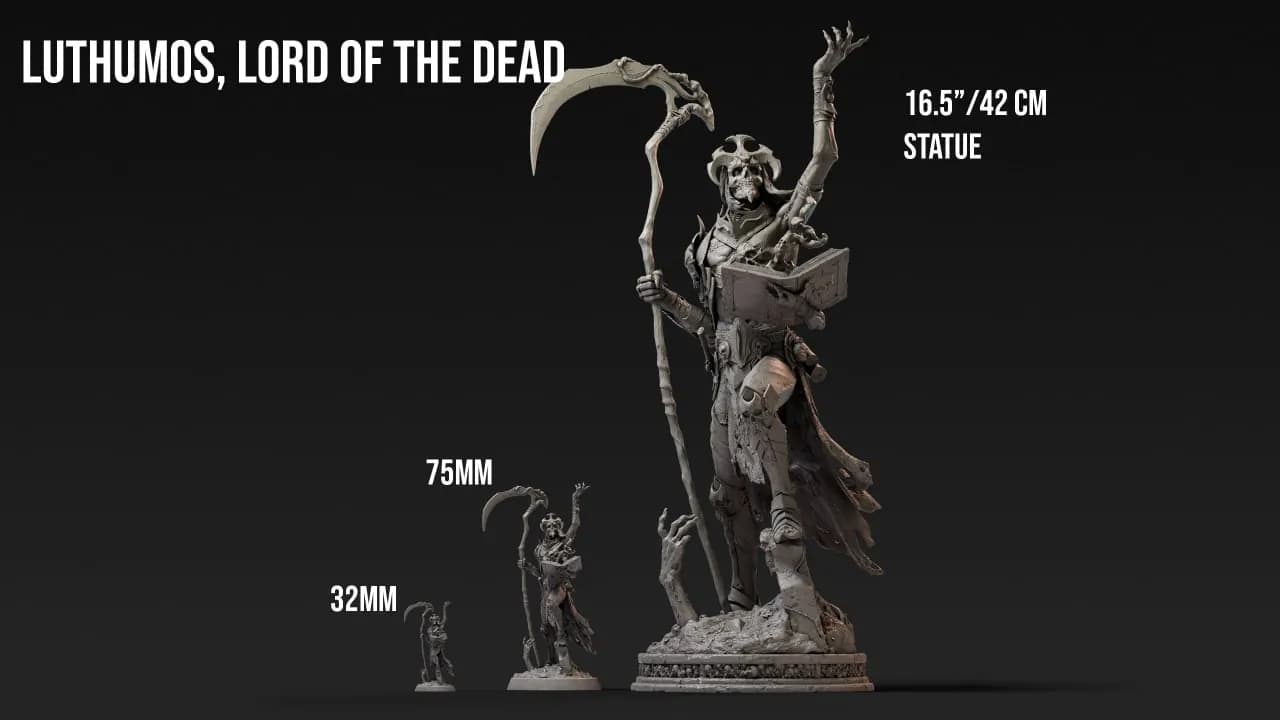 STL - Luthumos, Señor de los Muertos
