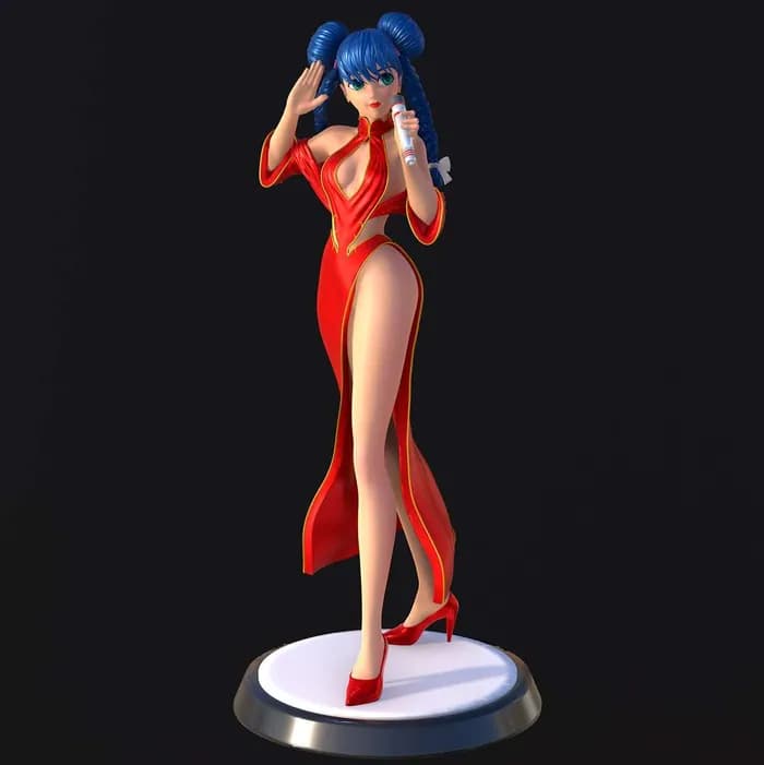 STL - Lynn Minmay personaje Macross