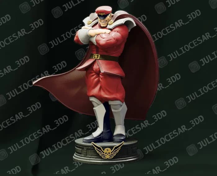 STL - M. Bison Figura de Lujo