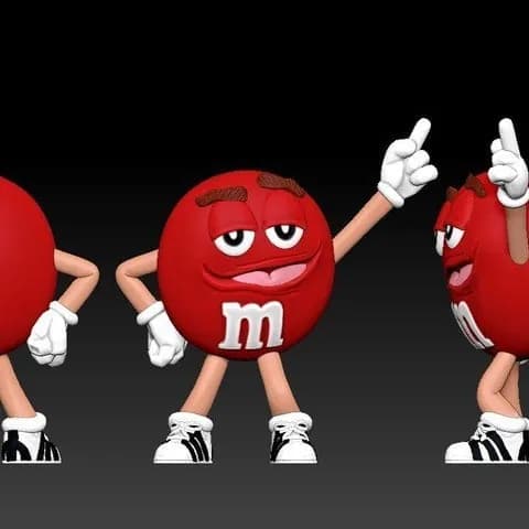 STL - M&M Rojo