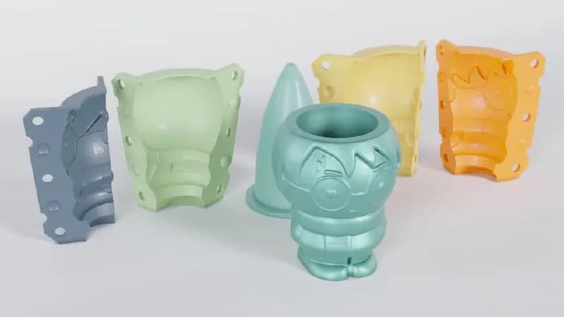 STL - Maceta Bob Esponja