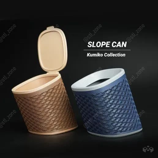 STL - Maceta Bonsái Diseño Kumiko
