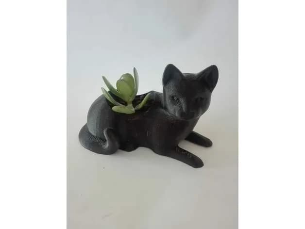 STL - maceta de gato